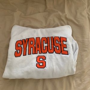 white syracuse hoodie